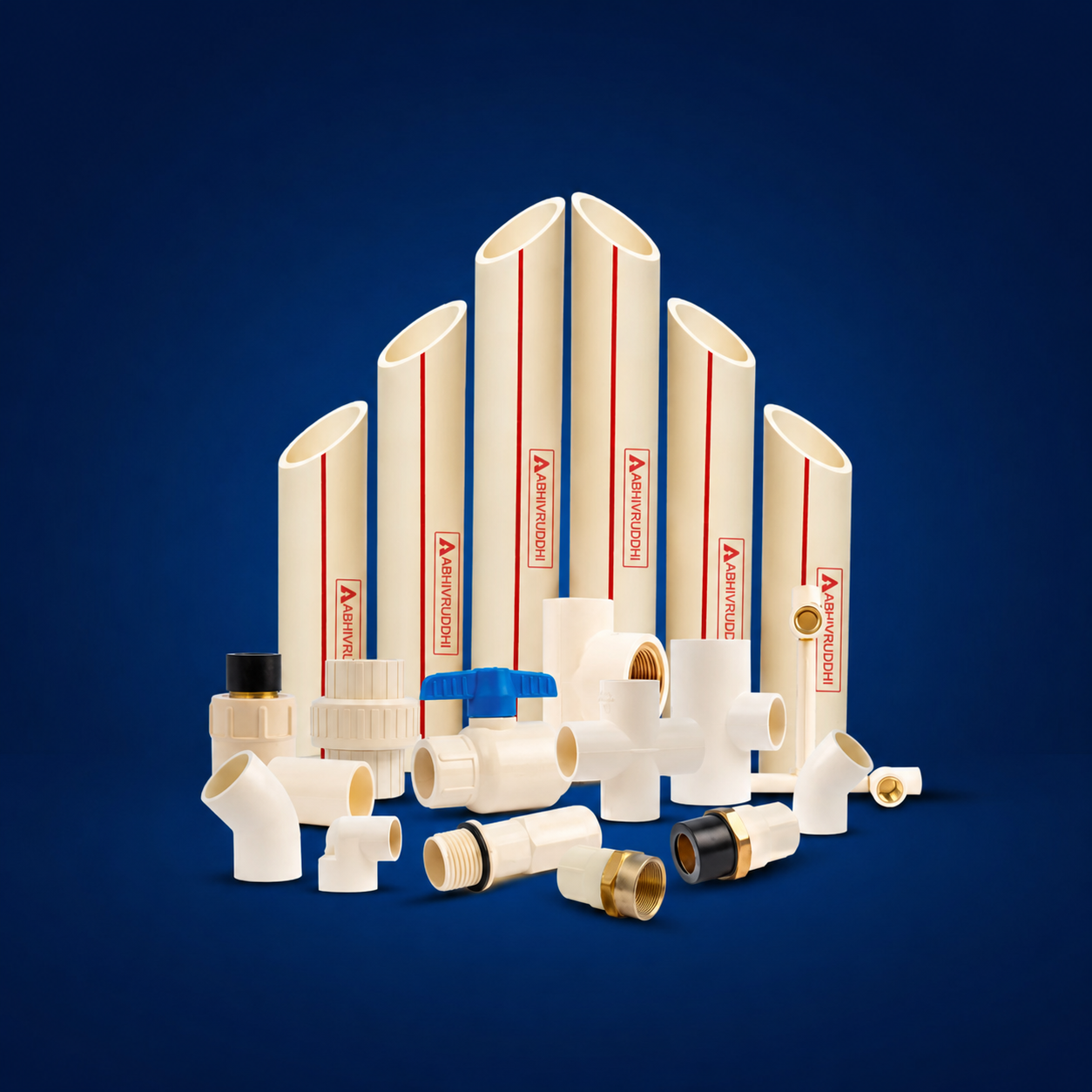 Abhivruddhi CPVC pipes and fittings range